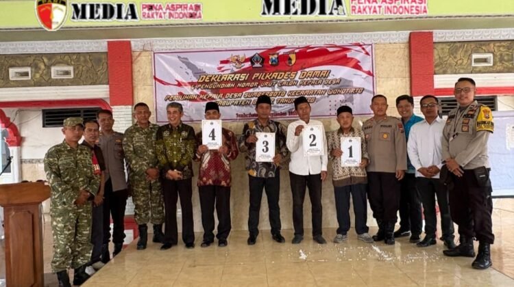 Penetapan Calon Kades Serentak 2026, Desa Sumberboto-Wonotirto 4 calon Kades Terverifikasi