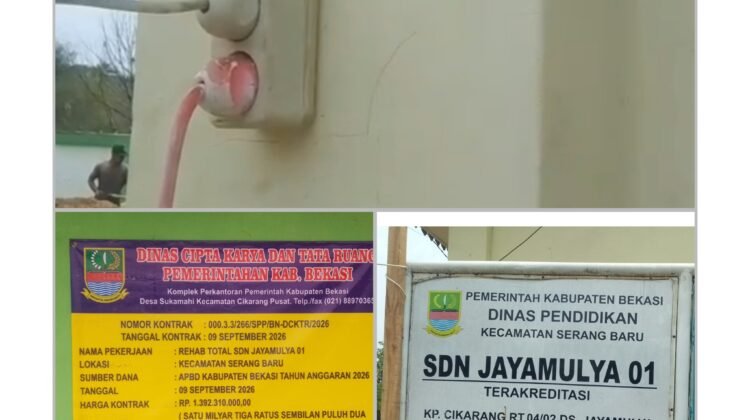 Fasilitas Negara Dipakai Bisnis Swasta, Publik Pertanyakan Nyali Kepsek SDN 01 Jayamulya Hadapi Kontraktor Komersial