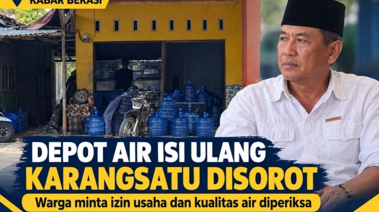 Tiga Tahun Beroperasi, Usaha Air Minum Isi Ulang di Karangsatu Diduga Tak Berizin; Wawan Rahwana Soroti Pembiaran Pemdes dan BPD